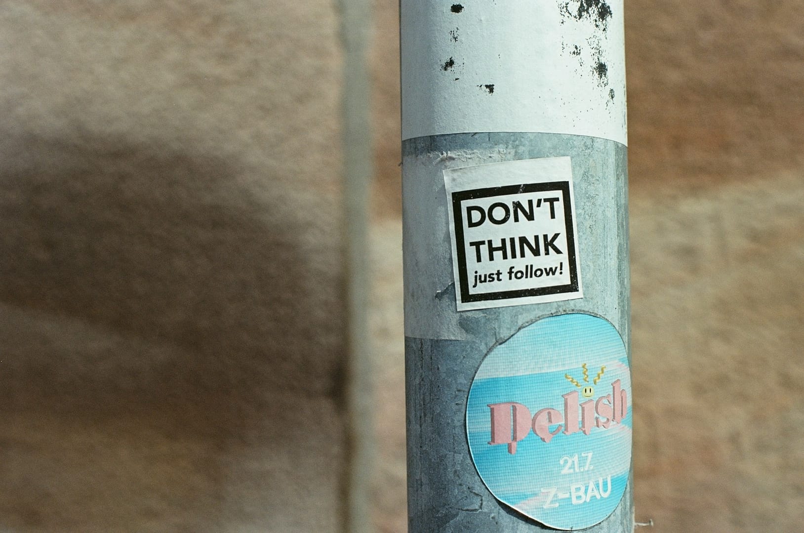 Don't think just follow